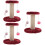 3Pièces Griffoirs Vertical Chat Résistant Idéal Intérieur 6