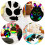 1 Set Rainbow Kraskaarten Graffiti Krassen Kaarten Handwerk 4