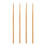 20Pièces Crochet Pour Coiffure Extensions Manche Bois Acier 7