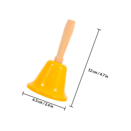 Handbel Met Handvat 2 6,5 Cm Luide Dinerbel Servicebel 1