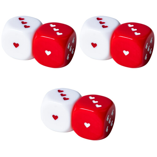6Pièces Dés Multi-Faces Colorés En Pour Jeux Et Loisirs 1