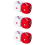6Pièces Dés Multi-Faces Colorés En Pour Jeux Et Loisirs 7