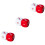 6Pièces Dés Multi-Faces Colorés En Pour Jeux Et Loisirs 4