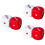 6Pièces Dés Multi-Faces Colorés En Pour Jeux Et Loisirs 5