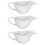 3Pièces Verseurs Céramique Pour Lait Sauce 7
