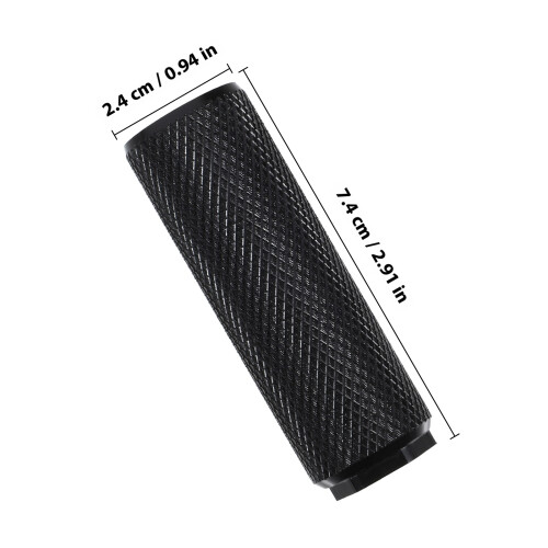 1Set Compacte Zwarte Aluminium Fietspeg Achteras Stevig En Afneembaar 1