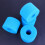4St Duurzame Blauwe Filter Cilinder Thuis Aquarium Gebruik 6