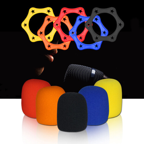 5St Anti Rings Microfoonrubber Ringen Antislip Bescherming 1