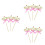 60Pièces Banderole Cake Topper Pour Célébrations Et Décorations 5