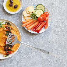 2St Roestvrijstalen Aardappelstamper Voor Geroosterde Aardappelen