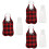 9Ensembles Protection De Bouteille Portable Avec Anneau Pour 6