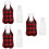 9Ensembles Protection De Bouteille Portable Avec Anneau Pour 7