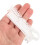 2St Witte Leg Belt Met Kant En Steentjes 7