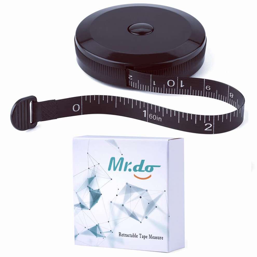 Mr.do Tape Measure For Body Dual Sided Measuring Tape For Body Measurements Retractable Tape Tailor Clothing 60 Inch / 150 Cm 5008587085446