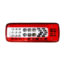 Right Rear Brake Signal Light 24V LED Tail Lamp with Buzzer 82483073 for Trucks Series FM450 FM460 FMX500
