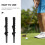 2St Golf Training Grip Zwart Correcte Handpositie Swing Trainer Tool 4