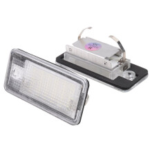Car LED License Number Plate Light Lamp White for - A3 S3 8P A4 B6 B7 A5 A6 4F Q7 A8 S8 C6 Cabriolet