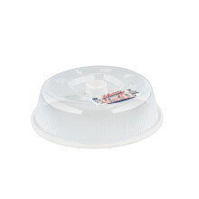 Care+Protect Microwave Plate Cover - Microwave Ventilated Covers - Ideal for Microwave Cooking - Prevent Splashes - BPA Free - Dishwasher Safe - 26.2