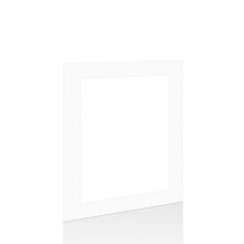 Procut Global 50x40cm White Picture Mounts for Frames - Fits 40x30cm Aperture Size - Precision Cut Cardboard Photo Mounts - Mat Board for Prints, Art
