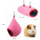 4Ensembles Tunnels Hamsters Rose Doux Coton Sécurisé 8