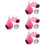4Ensembles Tunnels Hamsters Rose Doux Coton Sécurisé 5