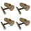 4Pièces Bois Avec Perchoir Pour Usage 4