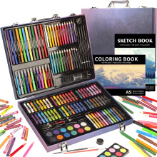 KINSPORY 150 PCS Kids Art Set, Deluxe Painting Art Box for Teens Boys Girls 4 5 6 7 8 9 10 11 12