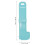 Blauwe Plastic Kattenstrip Knijp Natvoer 2
