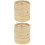 2Sets Praktische Bamboe Voor Met Beige 5
