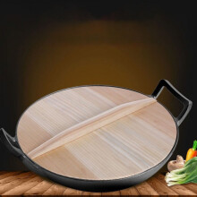 Natural Wokdeksel Met Handvat Anti