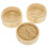2Sets Praktische Bamboe Voor Met Beige 11