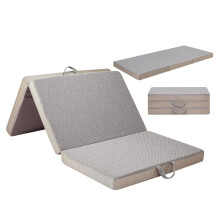 Gwydre Tri-fold Memory Foam Mattress, Single Foldable Mattress Portable Floor Bed with Washable Cover, Collapsible for Travel & Camping & Yoga (190x9