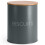 EHC Biscuit Tin Airtight, Cookie Jar Container, Biscuit Barrel, Round Biscuit Box Storage, Grey 1