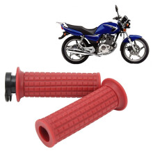 Motorcycle 22mm Handlebar Throttle Grips Left Right Side for GY6 50cc 80cc 125cc 150cc Motorcycle Handlebar Red