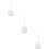3Pièces Cuillères Filtrantes Carrées Multifonction Argent 9
