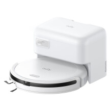 eufy Robot Vacuum C10 with Self Empty Station, 2.85-Inch Ultra-Slim Body, Up to 60 Days of Hands Free Cleaning, Carpet Cleaning, Edge Expansion Brush