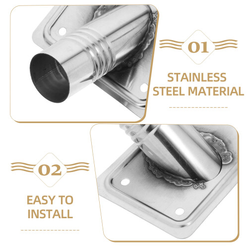 5 Stuks Broomsteel Schroefbare Verlengstuk Adapter