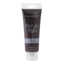 Work of Art 120 ml Acrylic Paint - Brown, 6729