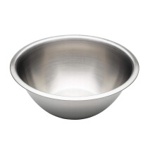 Chef Aid Stainless Steel Mixing Bowl 22 cm Diameter, Perfect Tool for Food Preparation and Serving Freshly Produced Food, 1.7 Litre Capacity, Dishwas
