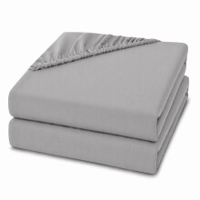 2 Pack King Fitted Sheets 28cm Deep Pocket – Ultra Soft Comfortable Microfibre Bed Sheets, Breathable, Wrinkle, Fade & Shrink Resistant, Easy Care B