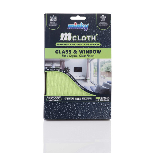 Minky Minky M Microfibre Cleaning Cloth for Glass and Windows