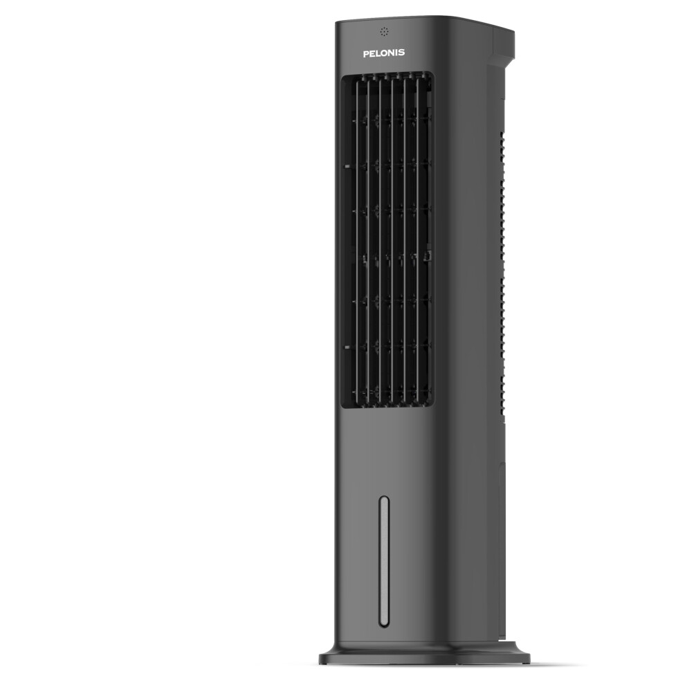Pelonis 5L Evaporative Air Cooler With Remote, 3-In-1 Portable Cooling Tower: Fan, Humidifier & Auto-Swing, 3-Speed Cooling, 7H Timer, 2 Ice Packs Fo