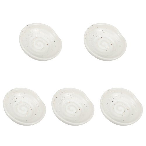 5St Wit Keramisch Smaakbord Voor , En , Elegant 1