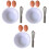 3Sets Miniatuur Eierslagers Resin Voor Mini Huis Decor 2