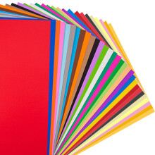 Coloured Card - A4 Cardstock 120 Sheets Pack 230GSM Thick Multicoloured Coloured Paper, 30 Assorted Colours A4 Cards Paper for DIY Arts, Sketch, Cutt