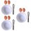 3Sets Miniatuur Eierslagers Resin Voor Mini Huis Decor 6