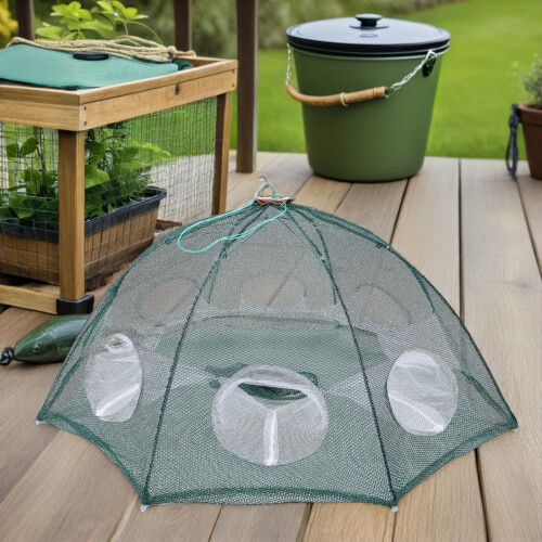 Draagbare Vouwbare Visval Nylon Net 2
