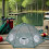 Draagbare Vouwbare Visval Nylon Net 9