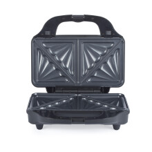 Salter Sandwich Toaster, Non Stick Removable Plates, Deep Fill Cheese Toastie Maker, Cook 2 Toasted Sandwiches Together, 4 Slice Sandwich Press, Auto