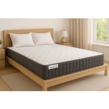 Sleep Concepts Memory Foam Mattress 7" Hybrid Spring, 91 cm Single, 137 cm Double, 152 cm King, 183 cm Super King. (Double)